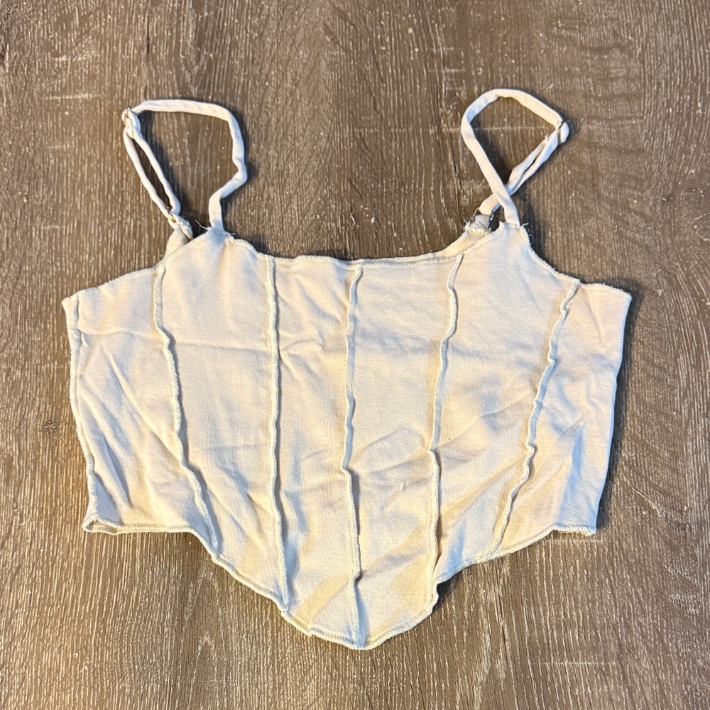 Edikted Crop Tank, Size Medium
